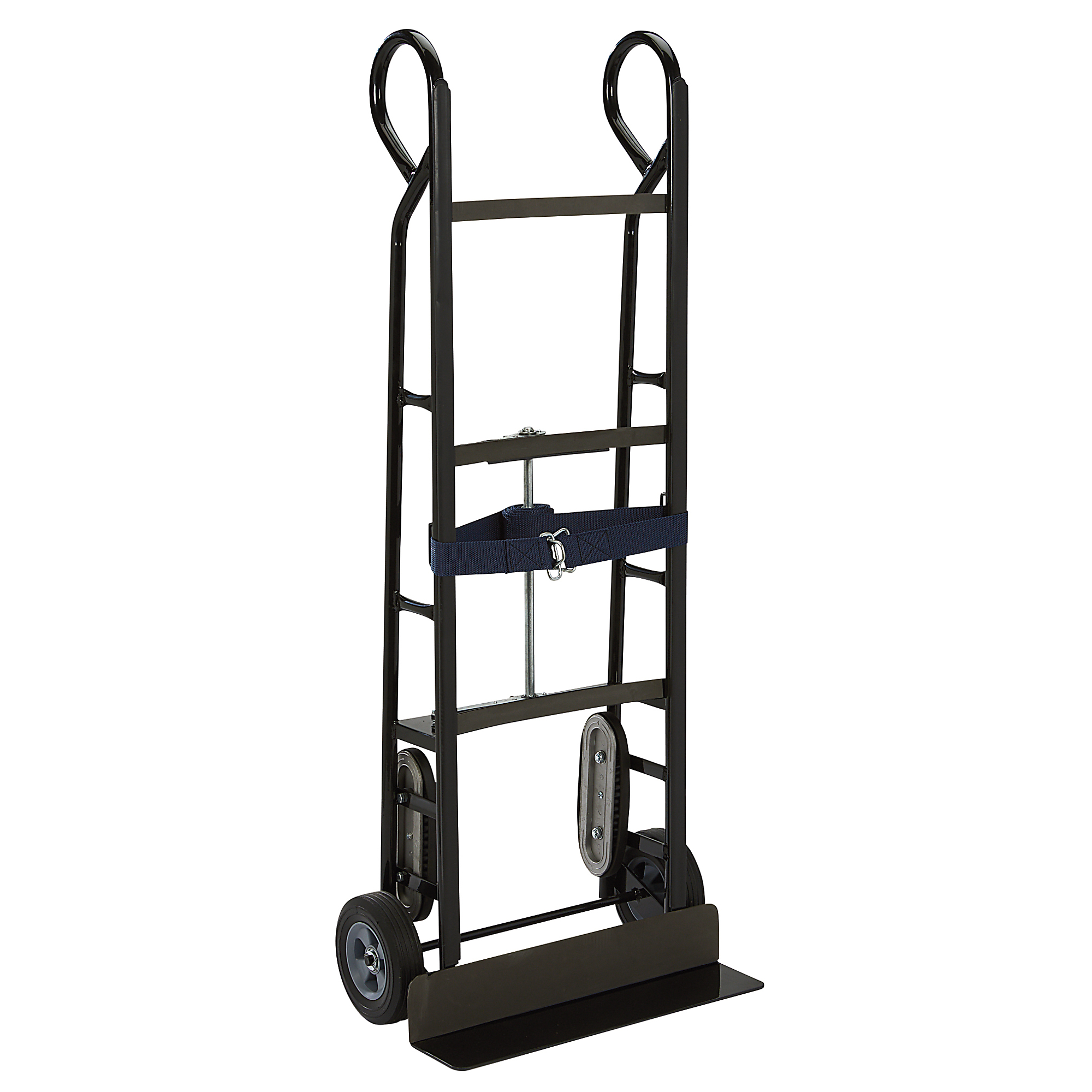 Klutch Carbon Steel Hand Truck, 800-Lb. Capacity, 58-1/4in.H
